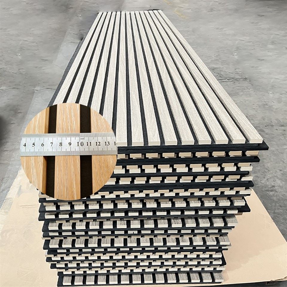 Noise-reducing Acoustic MDF Slat Wall Panel best